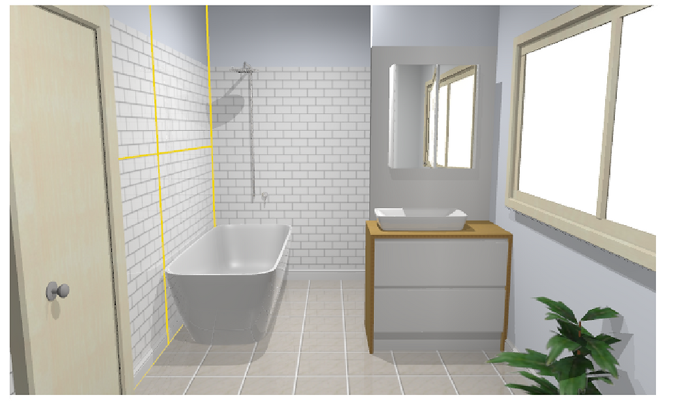 Plan for new bathroom