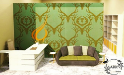 HAIR SALON ENTRANCE 3D MODEL