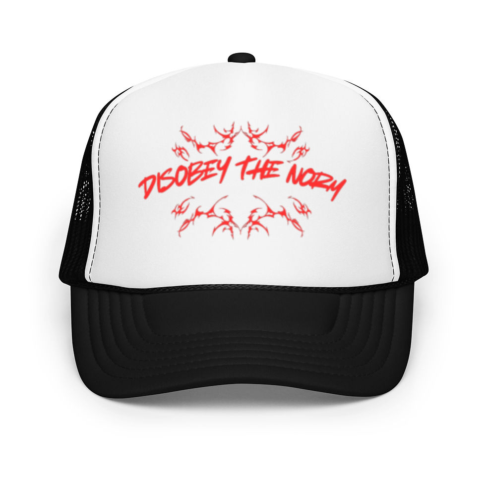 Thumbnail: Disobey The Norm''Evil Sun'' trucker hat