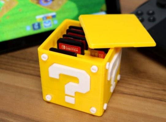 Estuche "?" Mario Bros para Juegos de Nintendo Switch