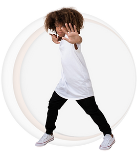 Boy dancing hiphop
