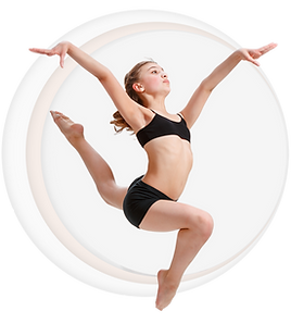 girl dancing contemporary mid-air