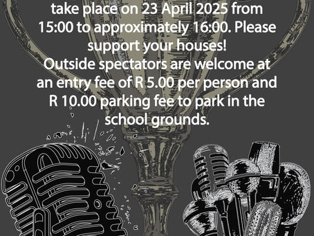 Inter House Sing-Off