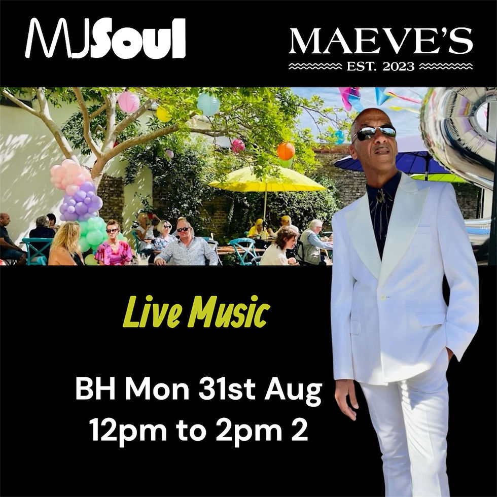 MJ Soul live at Maeve’s Cafe Woodbridge