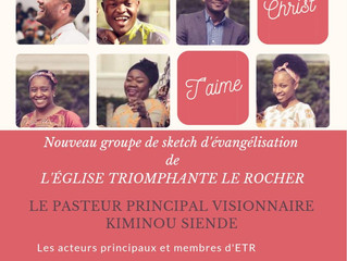 ETR Production et le Pasteur visionnaire Kiminou Siende vous présente : Le groupe d'évangélisation
