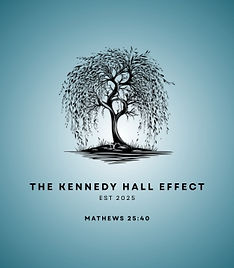 Kennedy Hall Effect logo featuring a stylized willow tree