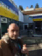 Iaros Belkin supporting Ukraine at Ukraine House Davos WEF 2026