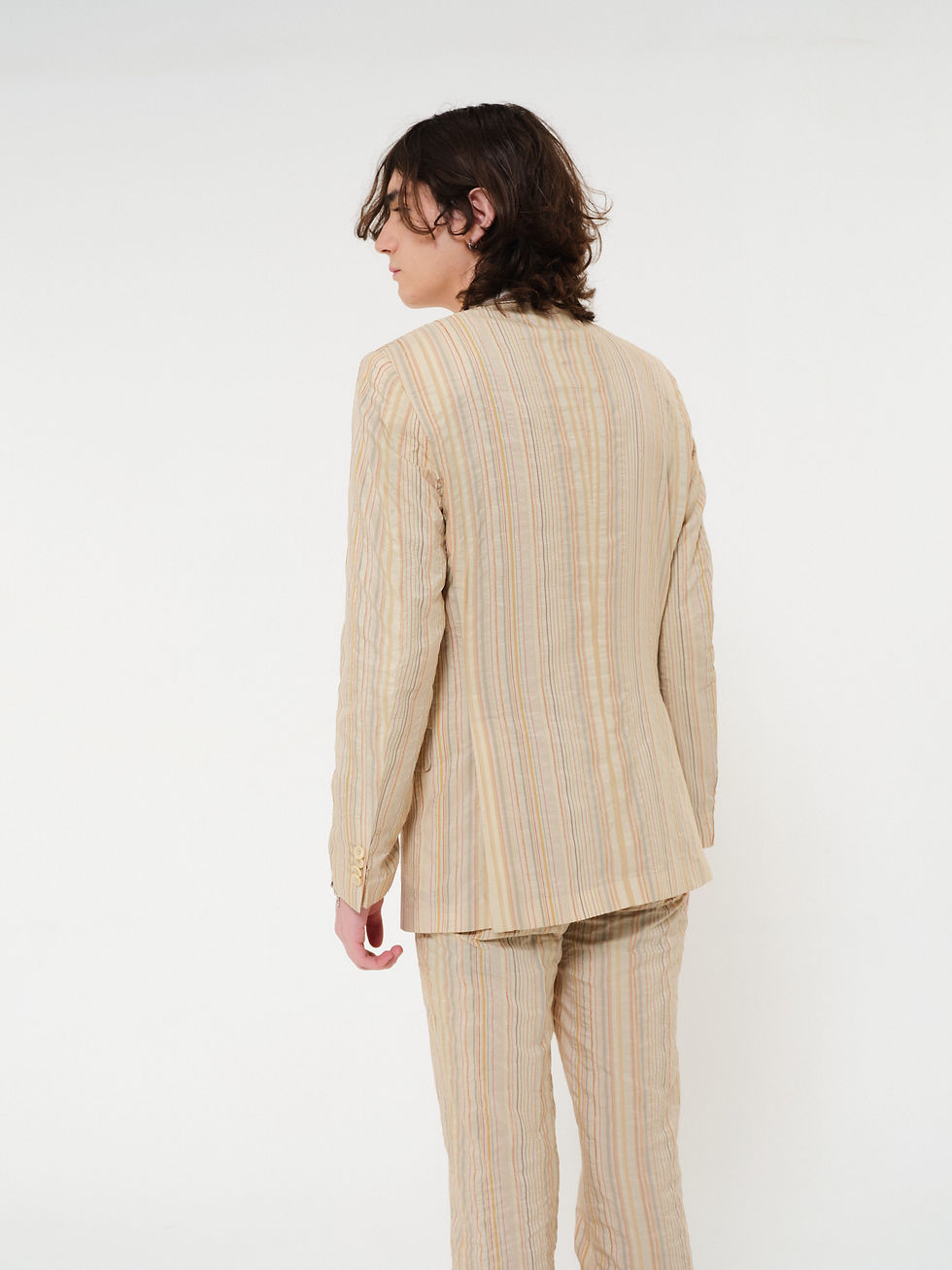 Miniatura: Ambo Cruzado Vanilla (a medida)