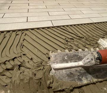 Grout work