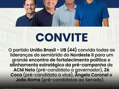 A partir de agora, a Política e Bastidores passa a adotar uma cobertura informativa das agendas das chapas e grupos políticos que circulam pela região. 