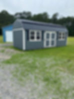 10x24 Side Lofted Shed