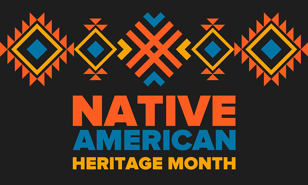 Native American Heritage Month Project Due
