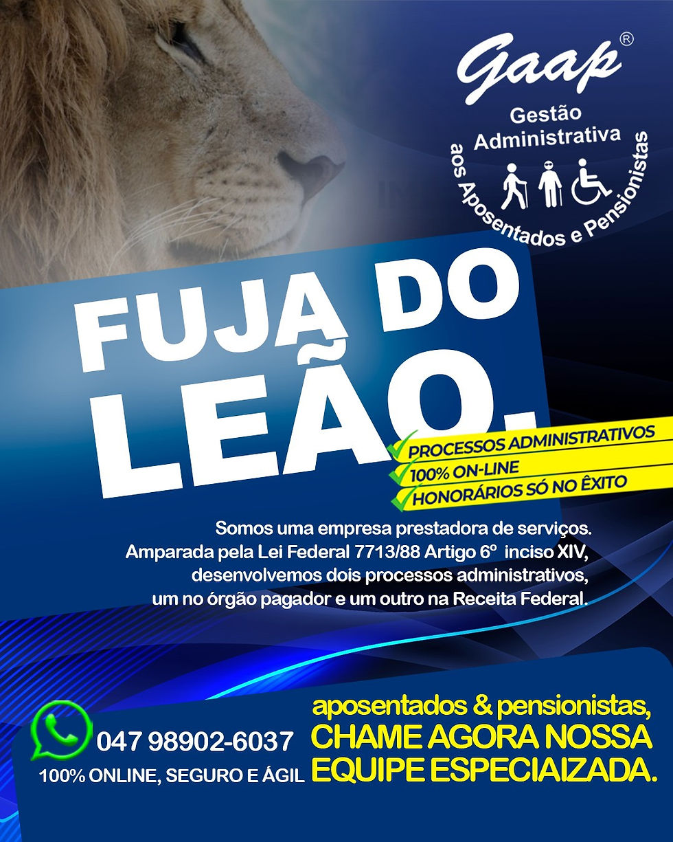 ENTREGA DA DACLARAÇÃO DO IMPOSTO DE RENDA