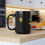 Thumbnail: Curb Your Antisemitism Black Mug, 15oz - Stand Against Hate And Discrimination 