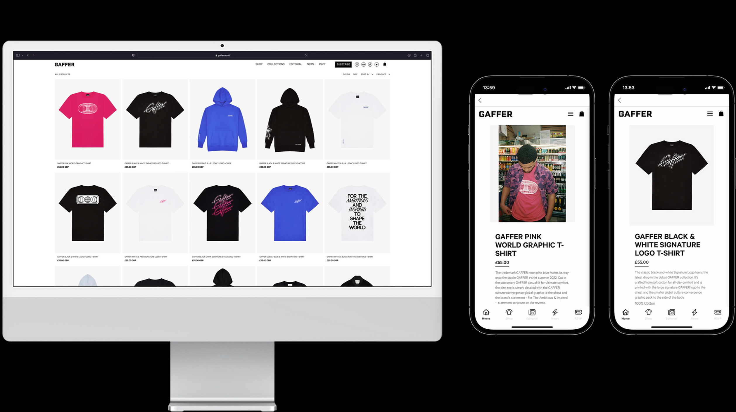 GAFFER Website
