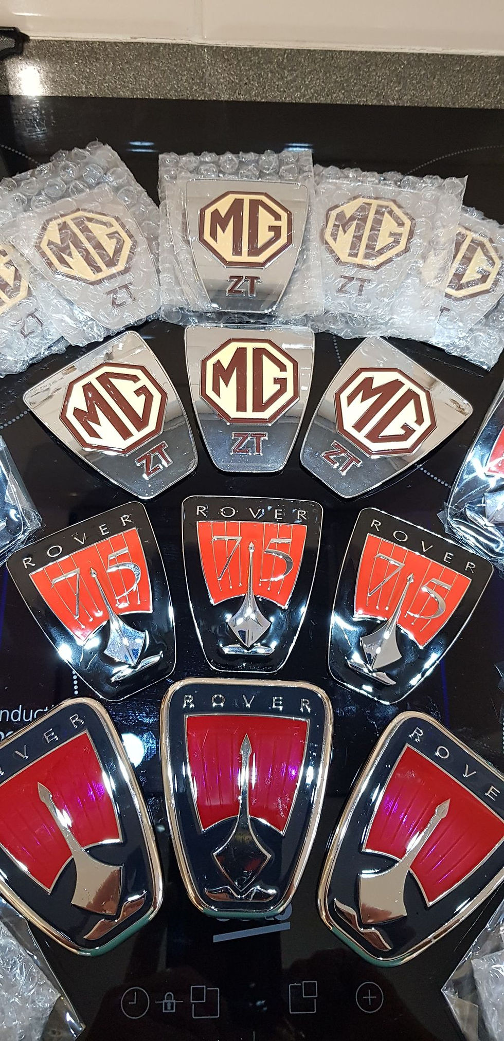 Thumbnail: MG ZT FULL METAL AND ENAMEL FRONT BADGE