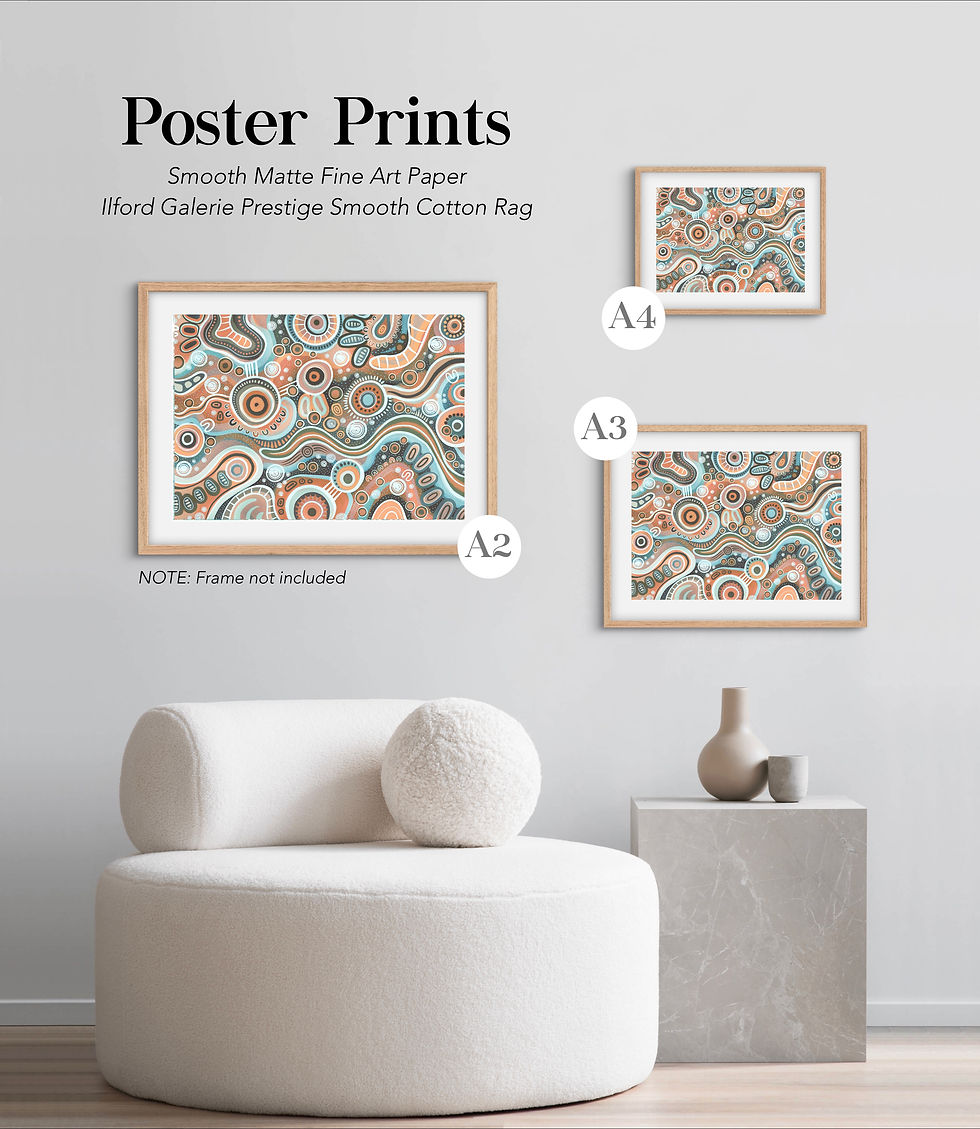 Thumbnail: Digital Print - 'Coral Reef'