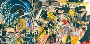 Abstract Graffiti Wall