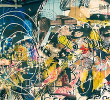 Abstract Graffiti Wall