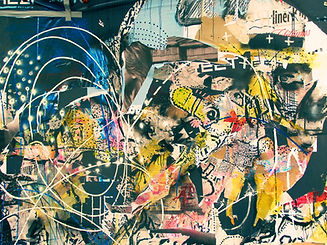 Abstract Graffiti Wall