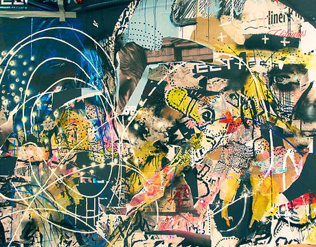 Abstract Graffiti Wall