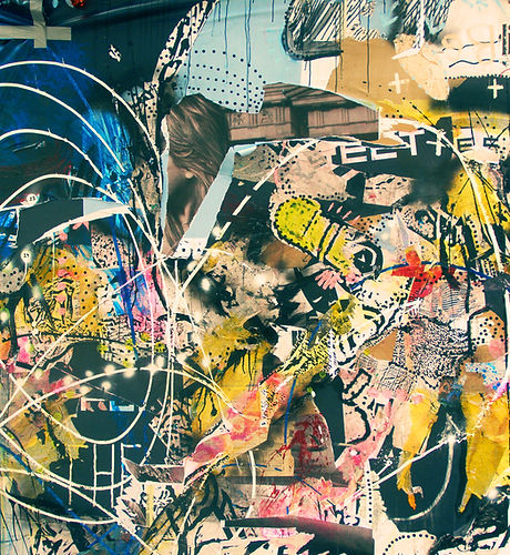 Abstract Graffiti Wall