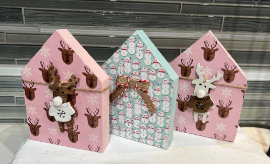 Winter mini houses, Christmas mini houses