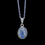 Thumbnail: Dainty Moonstone Sterling Silver Pendant