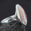 Thumbnail: Burn Anne Agate Sterling Silver Ring