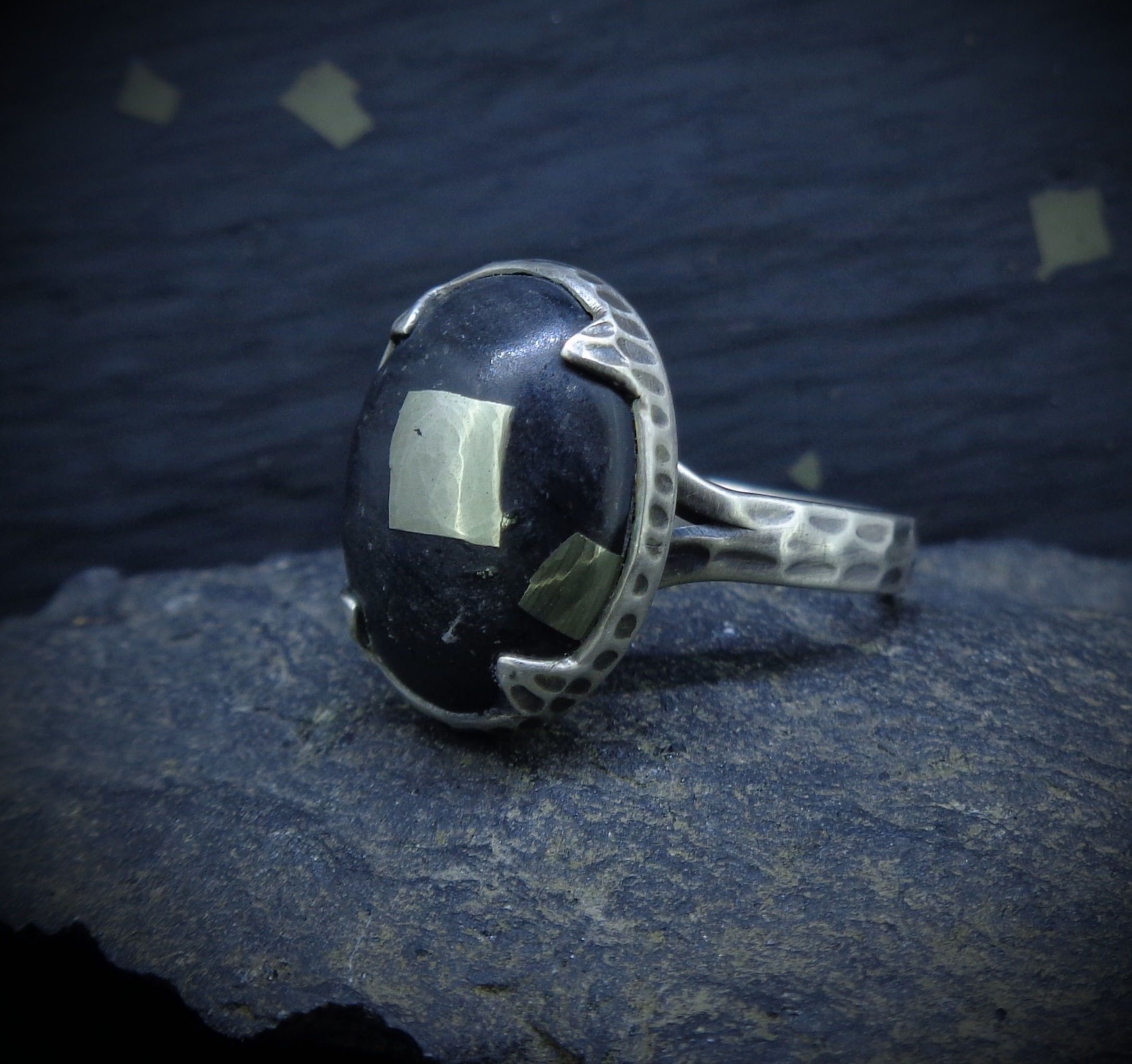 Easdale Gold Sterling Silver Ring