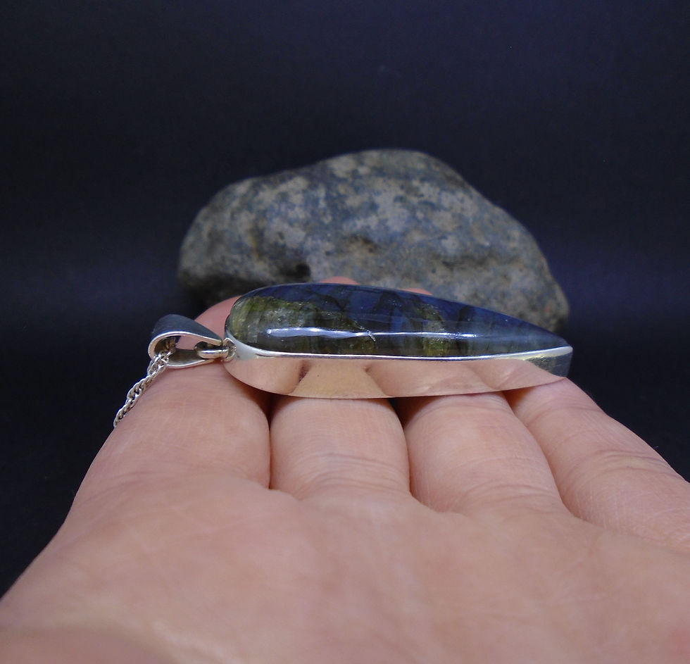 Thumbnail: Labradorite Sterling Silver Pendant