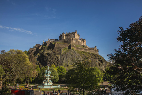 Edinburgh Castle Rock Sterling Silver Ring | Two Skies