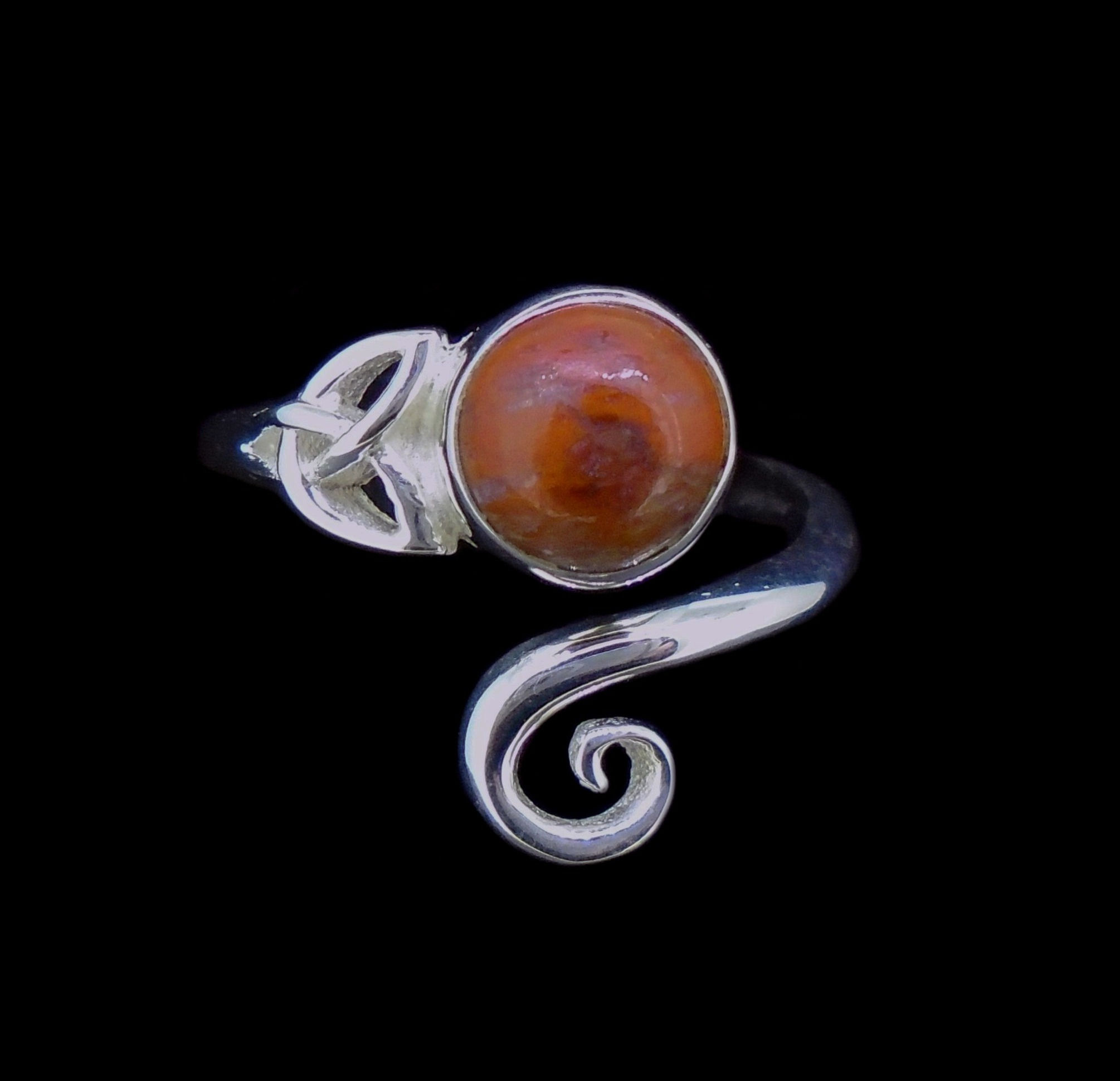 Lewisian Celtic Knot Sterling Silver Ring