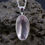 Thumbnail: Rose Quartz with Garnet Sterling Silver Pendant