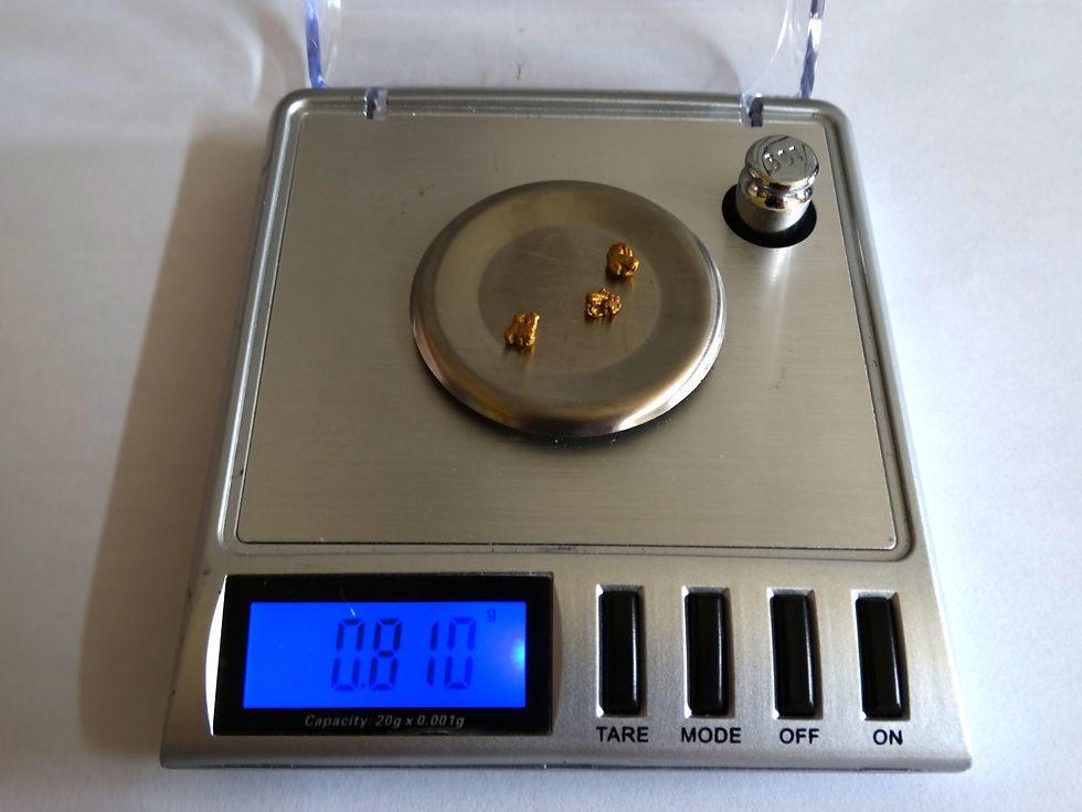 Thumbnail: Scottish Highlands Gold Large 'Picker' Nuggets, 2015 - 0.8g