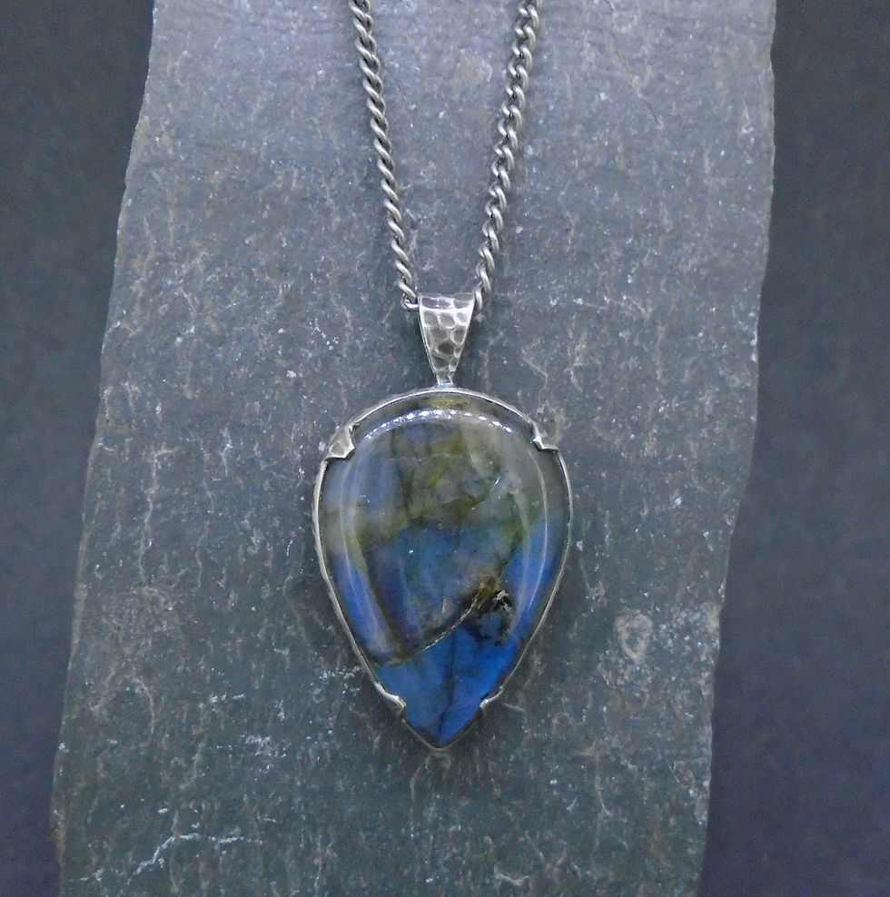 Thumbnail: Labradorite Sterling Silver Pendant