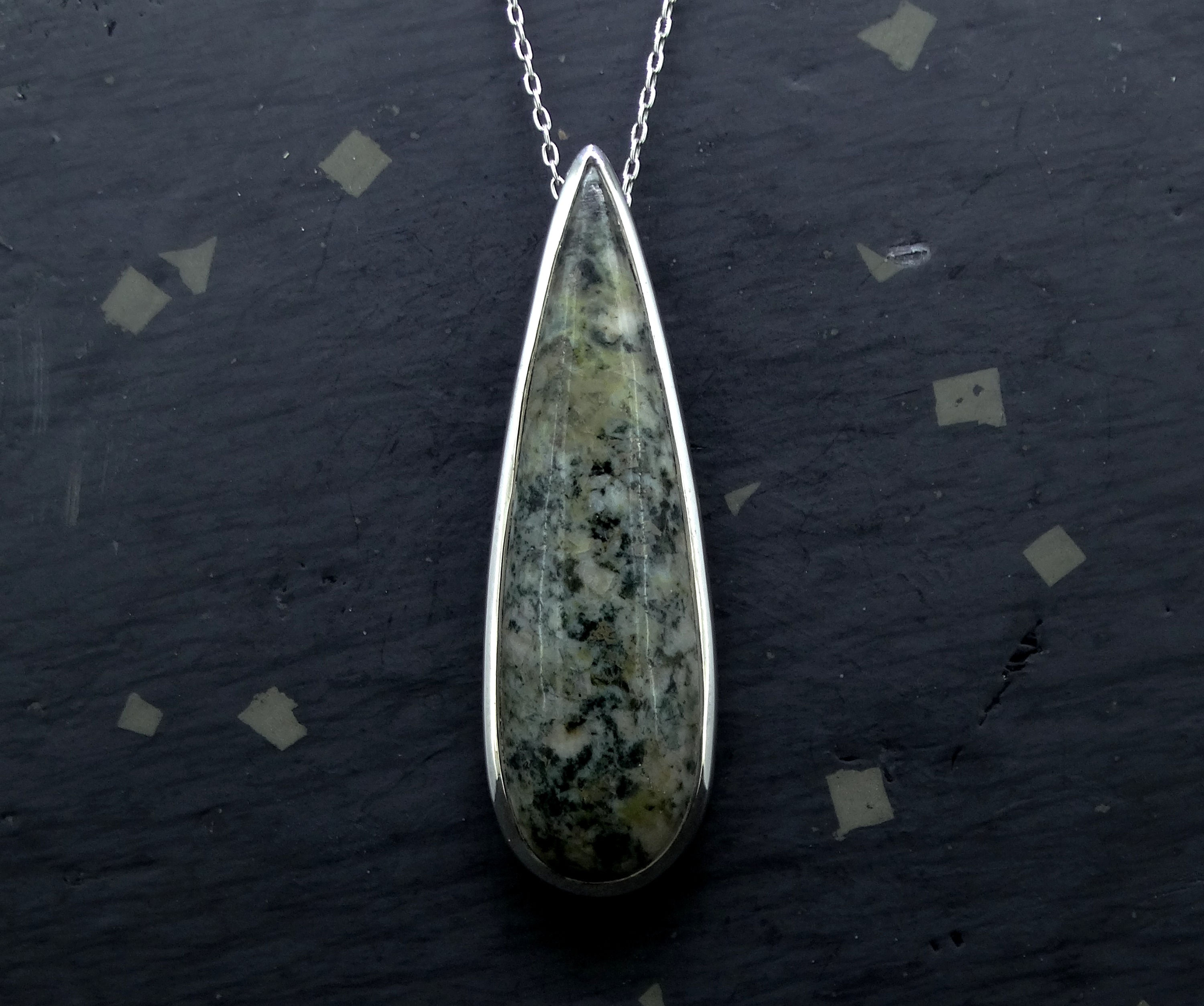 Preseli Bluestone Sterling Silver Pendant