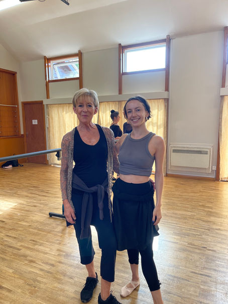 Our wonderful guest teacher Fi Mcgee