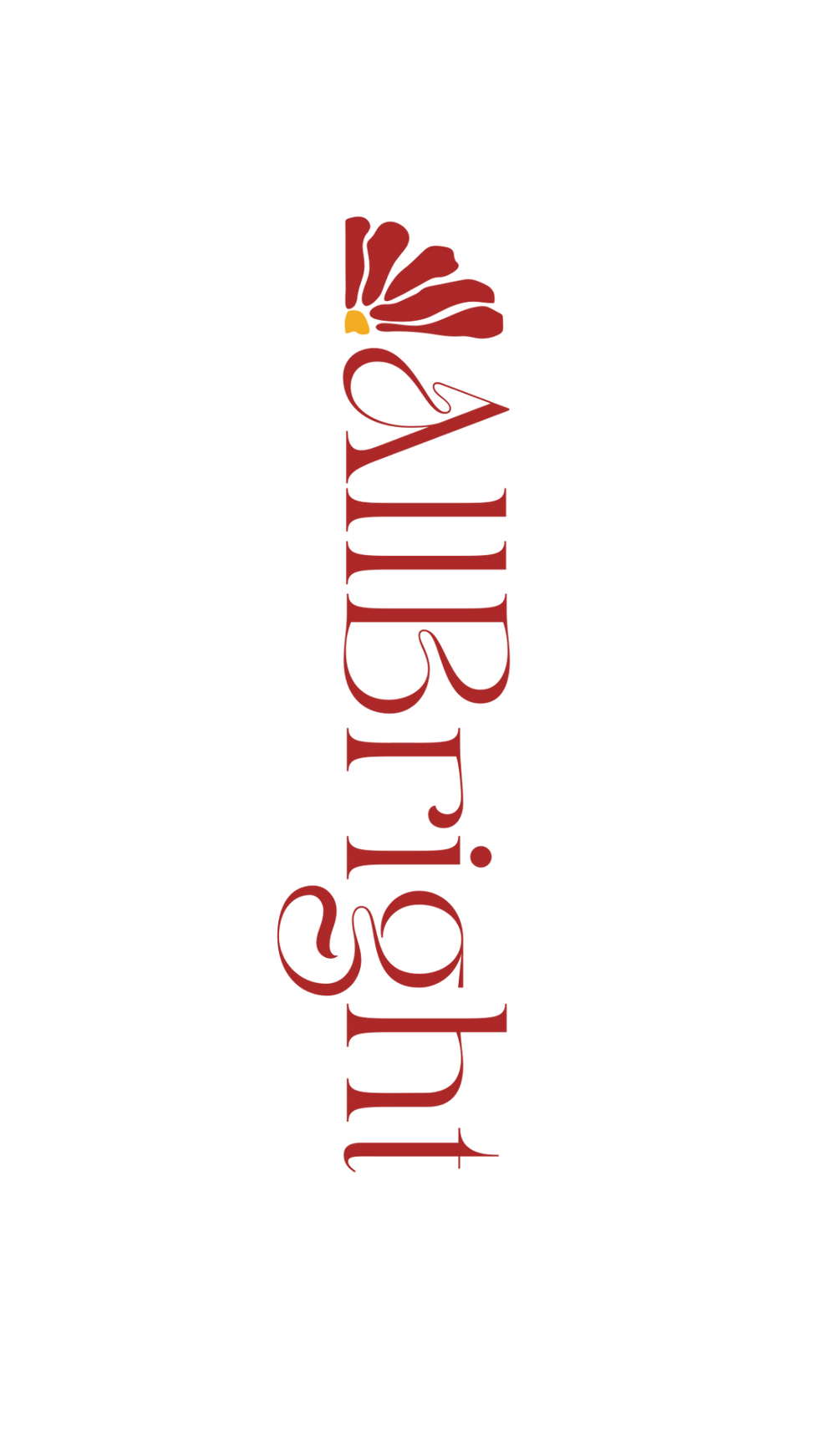 all bright ceremonies logo in red