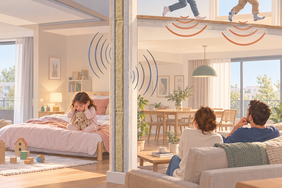 Désordres acoustiques : à quelles conditions le bruit devient-il un désordre de construction ?