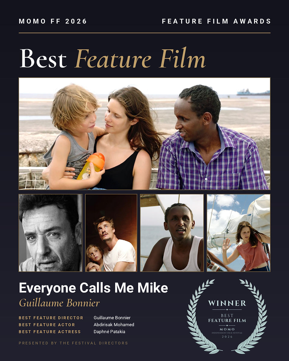 Everyone Calls Me Mike by Guillaume Bonnier, Best Feature Film, MOMO Film Festival 2026