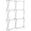 Thumbnail: Hopup™ 5ft (2 quad x 3 quad) curved pop up display