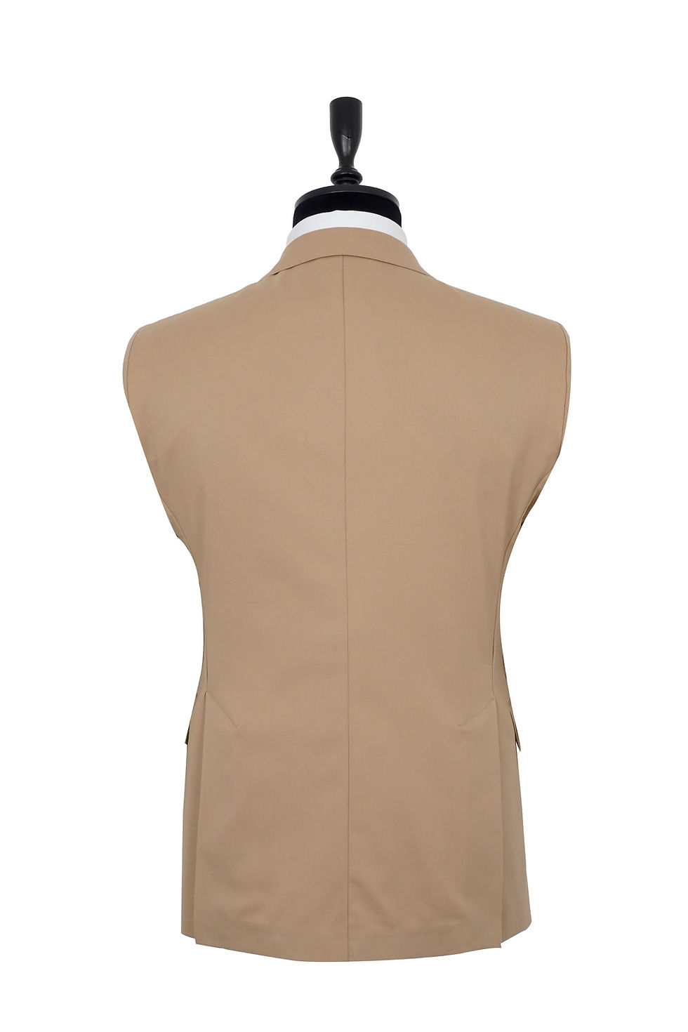 Thumbnail: Men's Double Breasted Wool Blazer Jacket Beige