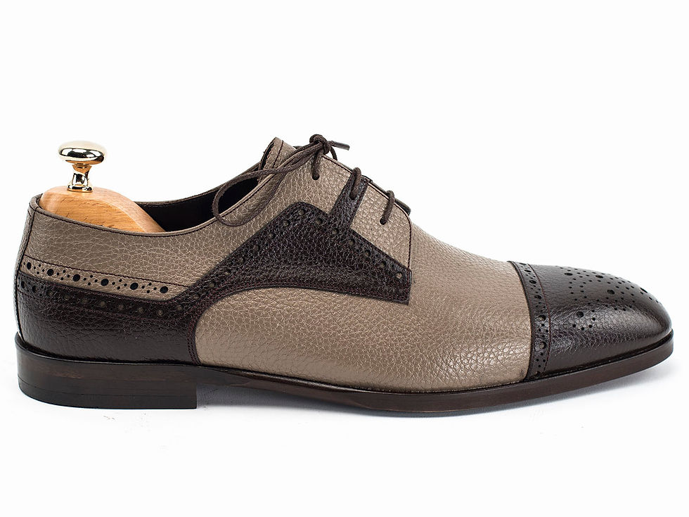 Thumbnail: EFENDI 1881 LEATHER OXFORD SHOES
