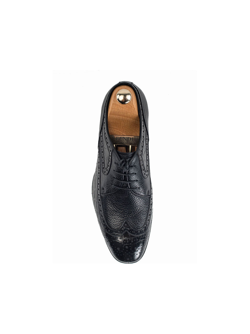 Thumbnail: EFENDI 1881 OXFORD SHOES WITH CROCO PATTERN