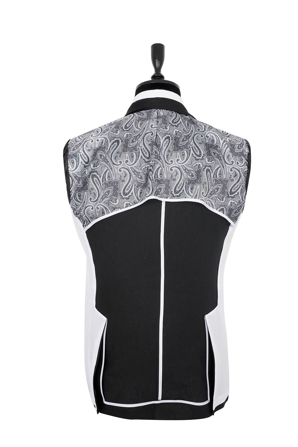 Thumbnail: Men's Linen Blazer Jacket Black