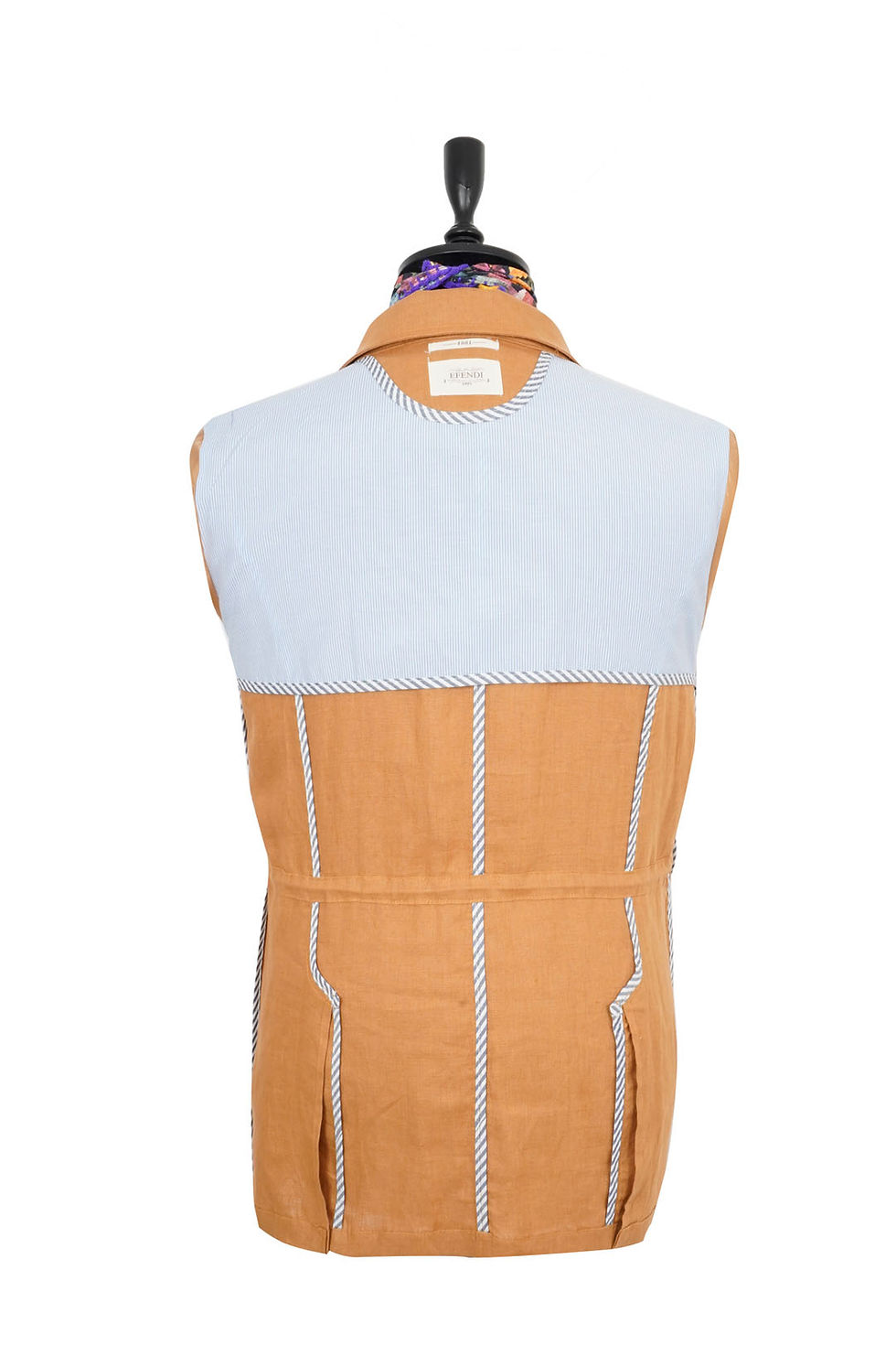 Thumbnail: Safari Jacket Cinnamon Color Linen