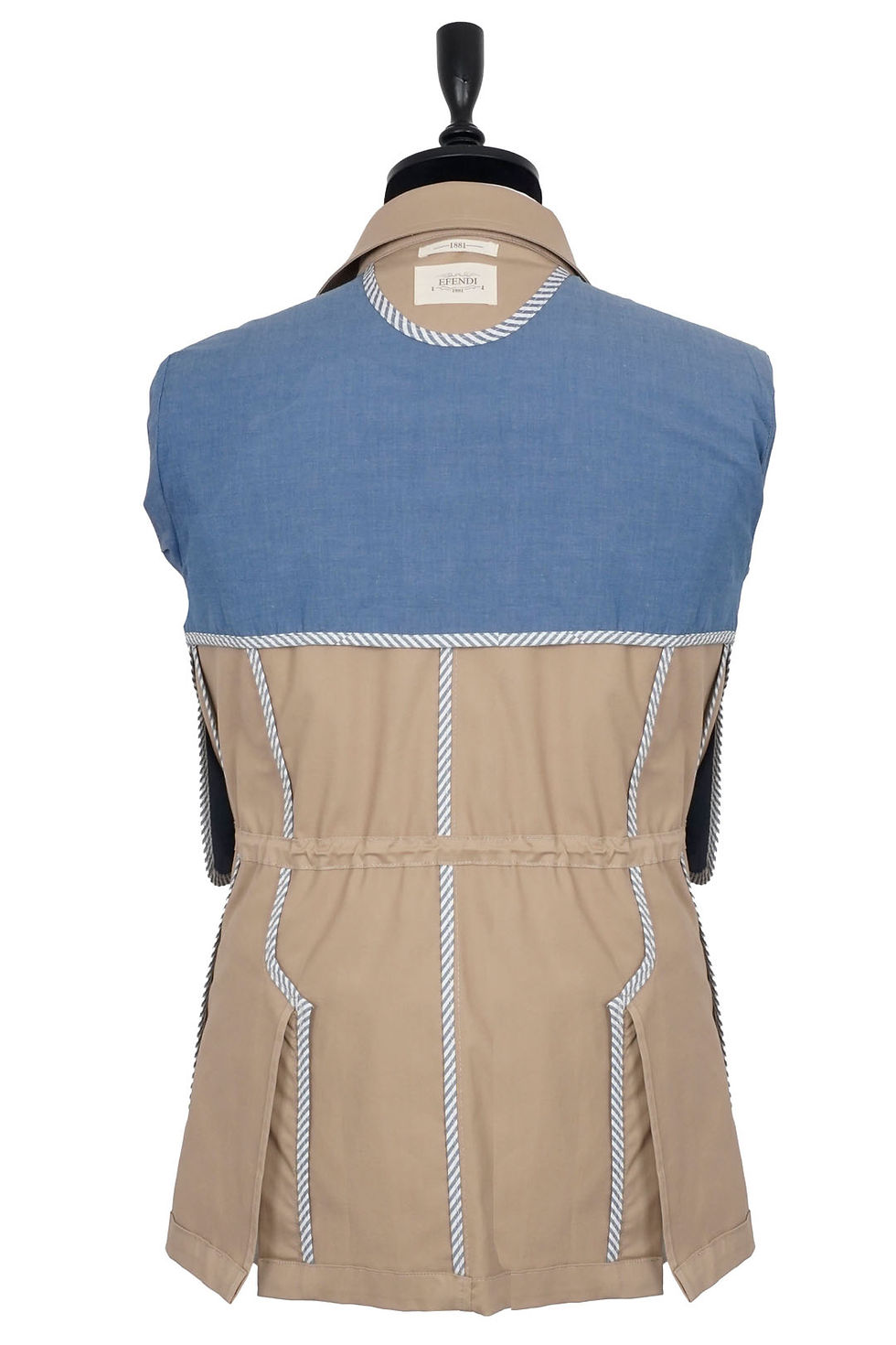 Thumbnail: Men's Safari Suit  Beige Cotton