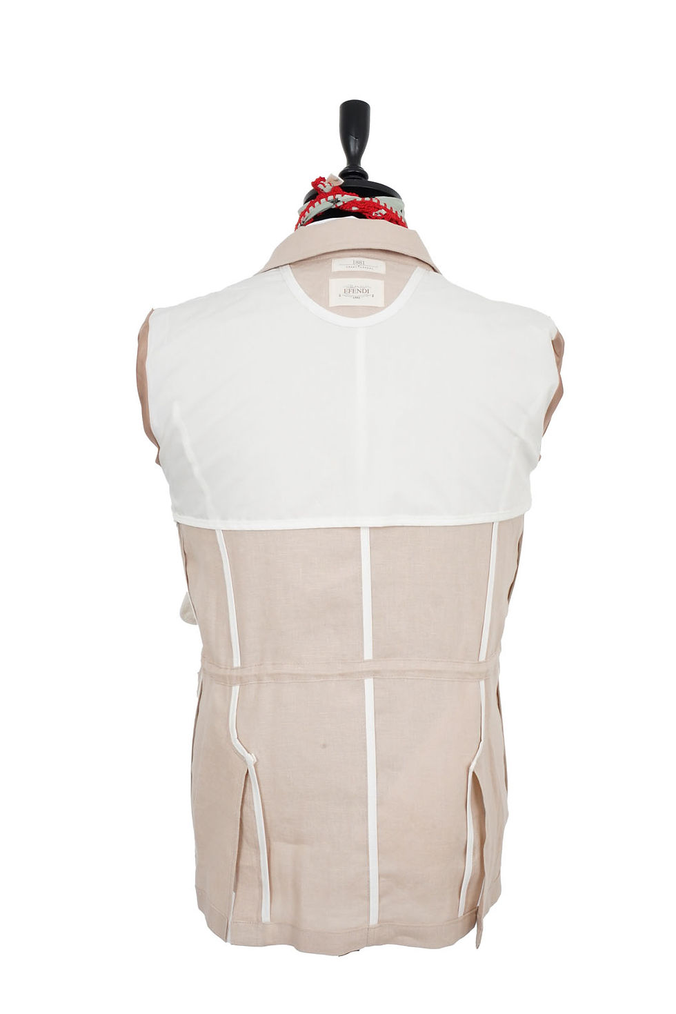 Thumbnail: Men's Safari Jacket Beige Linen