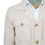 Thumbnail: Men's Safari Jacket Beige Striped Linen